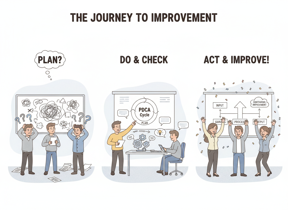 Tackling Process Improvement Projects One Step at a Time: The Power of the Continuous Improvement Process